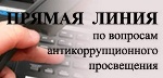 «Прямая линия» по вопросам противодействия коррупции