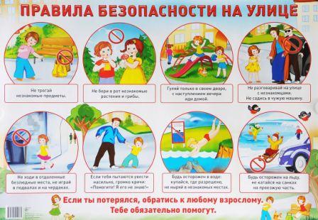 Детская безопасноть летом